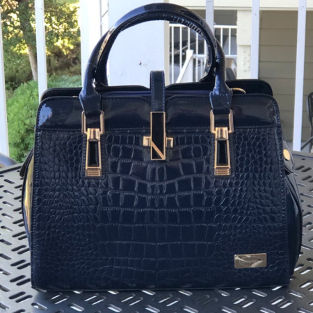 Clothworks Satchel Blue